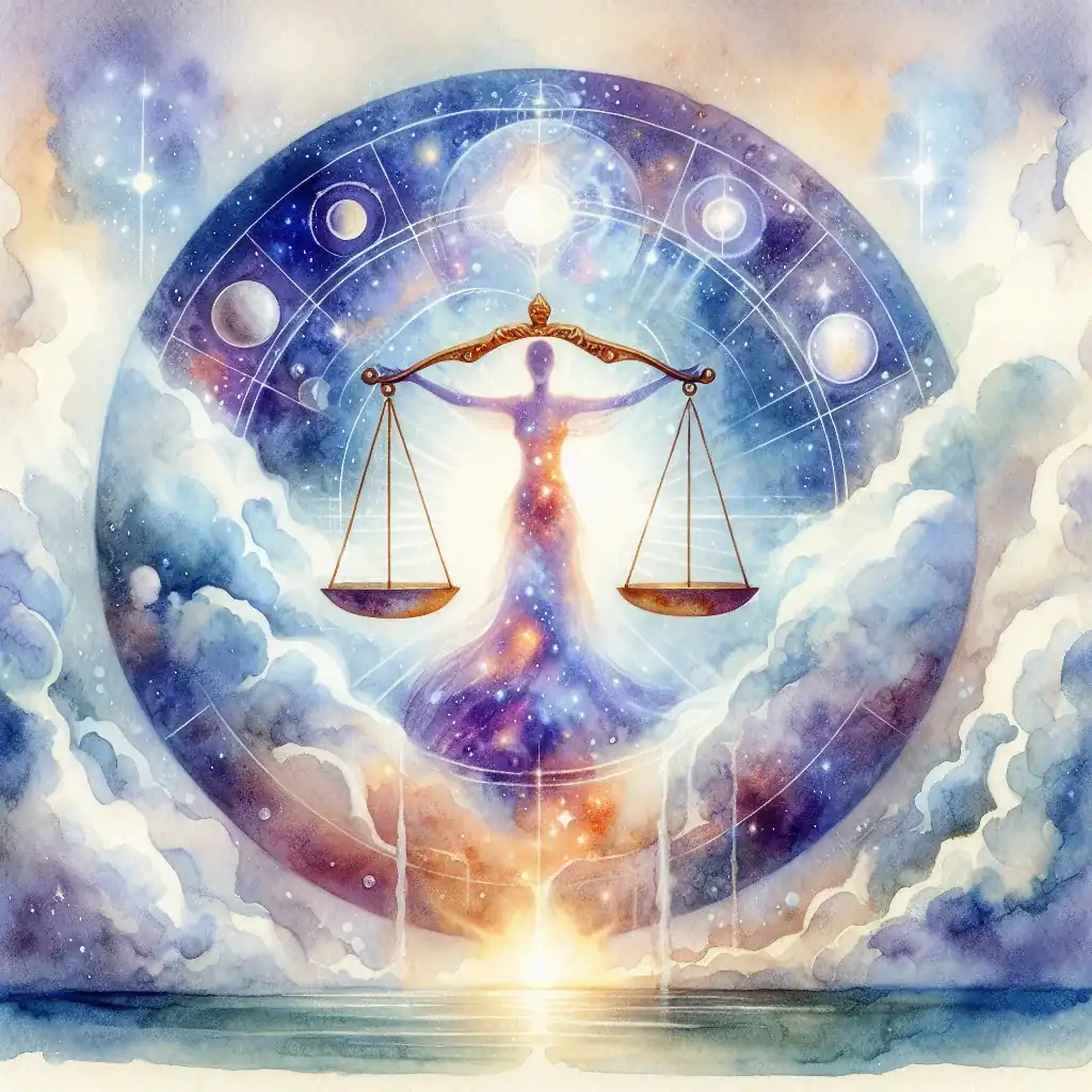 Cosmic representation of Libra Ascendant