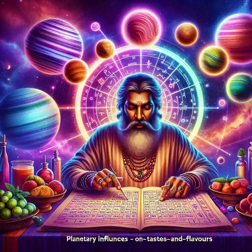 Astrological Analysis of Planetary-Influences-on-Tastes-and-Flavours