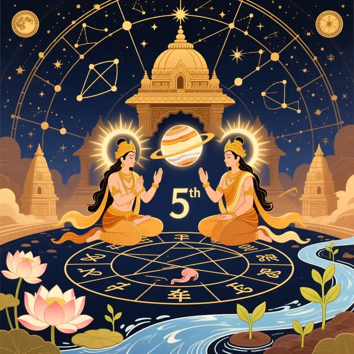 Section: Prasna Marga Chapter 19 Children in Natal Chart