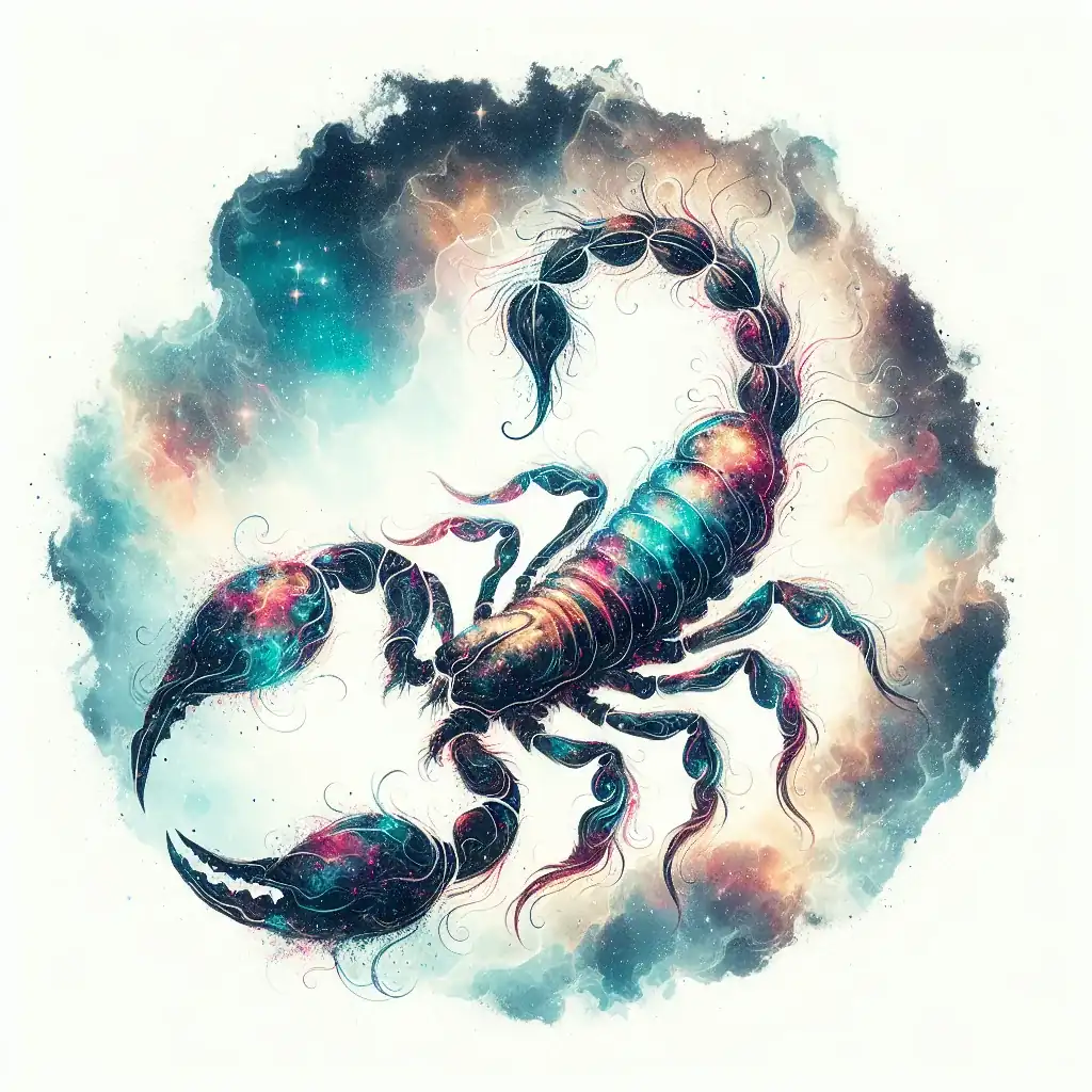 Cosmic representation of Scorpio Ascendant