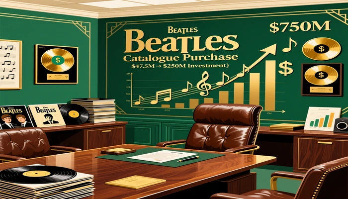 Beatles Catalogue Purchase - $47.5M to $750M investment