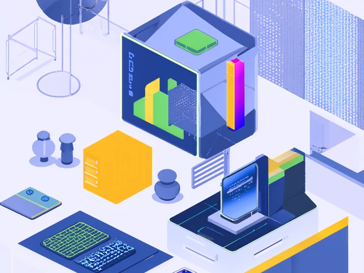 Illustration of the 2028 consumer AI prediction model target