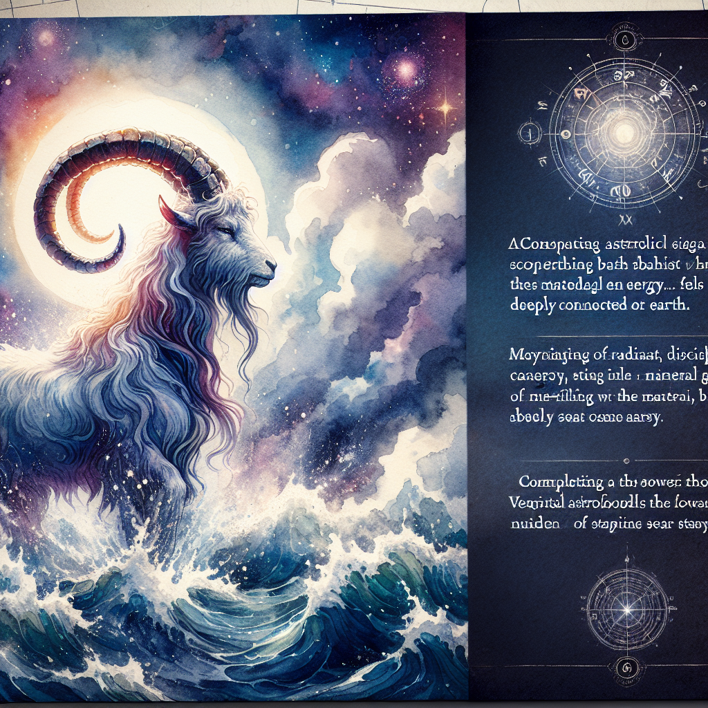 Cosmic representation of Capricorn Ascendant
