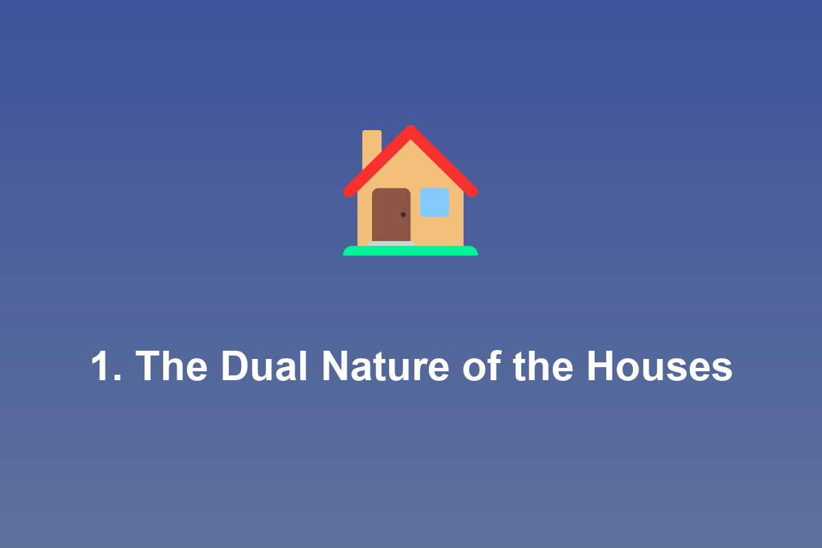Section: 1. The Dual Nature of the Houses
