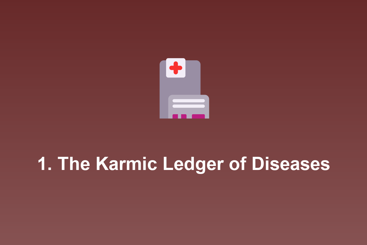 Section: 1. The Karmic Ledger of Diseases